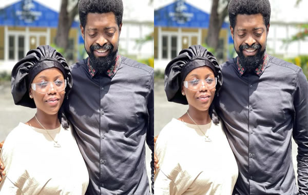 Gyakie hangs out with Basketmouth in Lagos