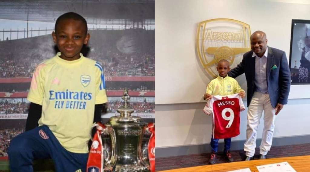 Arsenal sign 10-year-old wonderkid Leo Messo