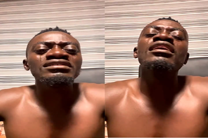 Video of Lilwin weeping uncontrollably breaks hearts