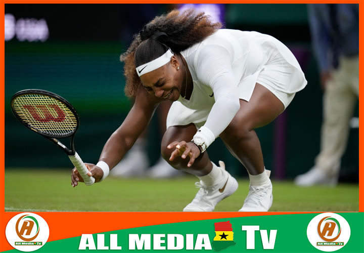 injury retires Serena Williams in Wimbledon 2021