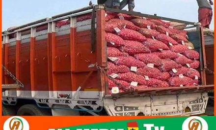 new Onion market at Adjen Kotoku is booming now