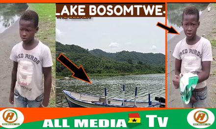 video:12 year old kid gave the history behind lake bosomtwe