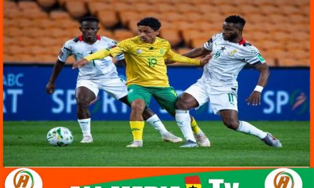 World Cup qualifiers:South Africa beat Ghana to top the group