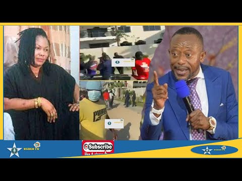 video:Nana Agradaa’s house is stormed by Rev Owusu Bempah and his group