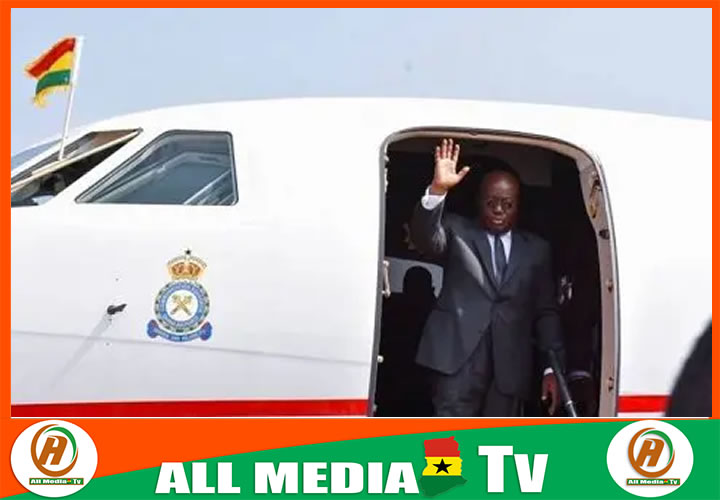 Akufo-Addo leaves Accra for NAM’s 60th anniversary in Serbia