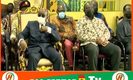 I’m here with Alan and Afriyie Akoto who are fighting to be President — Akufo-Addo tells Otumfuo jokingly