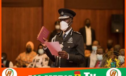 George Akuffo Dampare sworn in as 23rd IGP