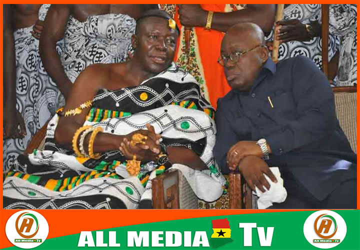 Leadership is about sacrifices — Otumfuo tells Akufo-Addo