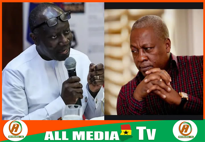 You cook figures, sue me if I’m lying – Mahama to Ofori Atta