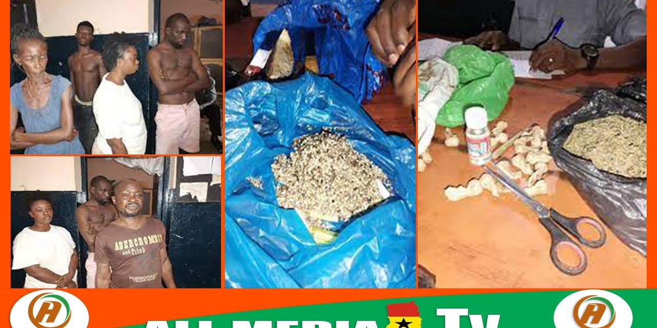 video:Kyebi P0lice Commander slapped by 58-year-old ‘weed seller’