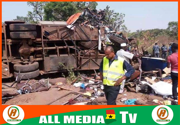 17 lost life, 14 injured in accident on Offinso-Abofour road in ashanti region