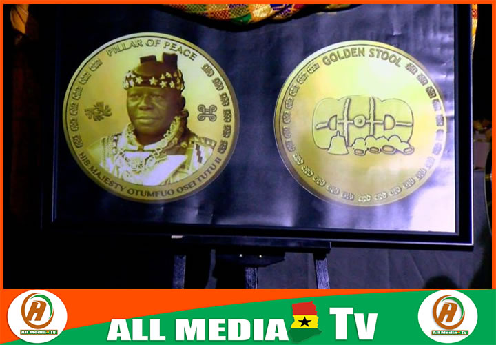 Asantehene’s Commemorative Gold Coin launched