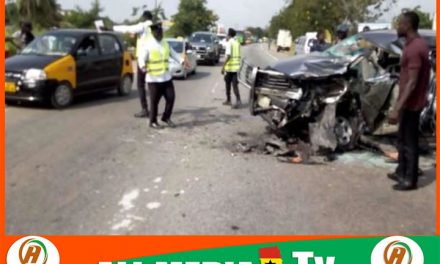 One dead, others injured in Aflao Diamond Cement Road crash