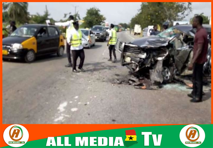 One dead, others injured in Aflao Diamond Cement Road crash