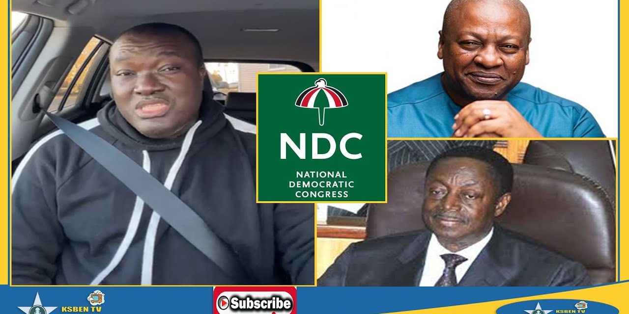 The NDC party is split over the flagbearership between Kwabena Duffour and John Mahama