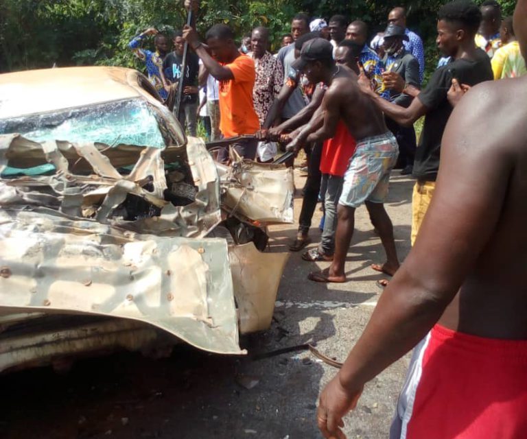 Family of 5 feared dead in accident while returning from Crossover service