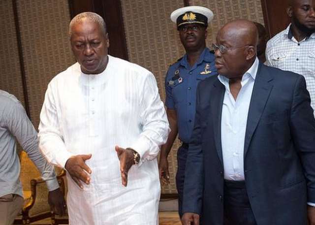 Mahama informs Akufo-Addo, “It’s your job to deal with galamsey now, not mine.”