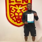 Michael Essien is overjoyed to have been awarded a UEFA football management certificate.